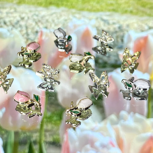 Nail Metal Charm-No.21【🌷Tulip Field】