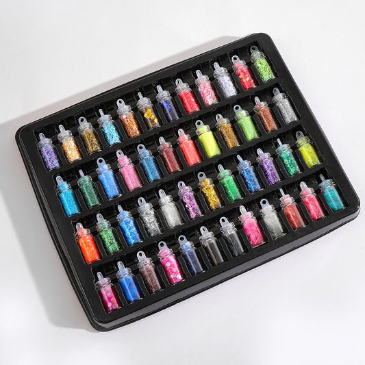 Nail/DIY-No.52 【Glitter Mini Bottles】48 colors✨