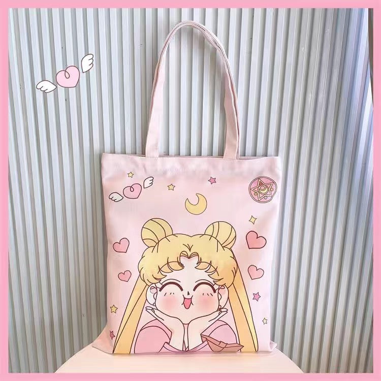 Treat Yourself!-No.92【Cartoon Tote bag】