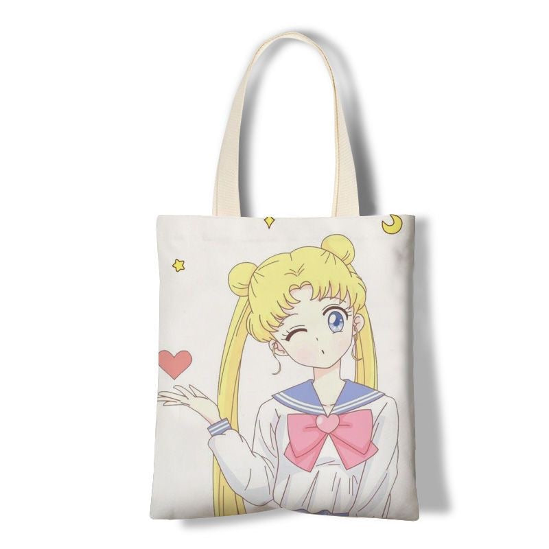 Treat Yourself!-No.92【Cartoon Tote bag】