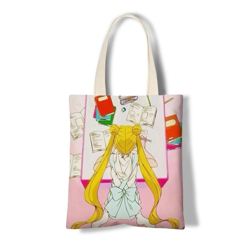 Treat Yourself!-No.92【Cartoon Tote bag】