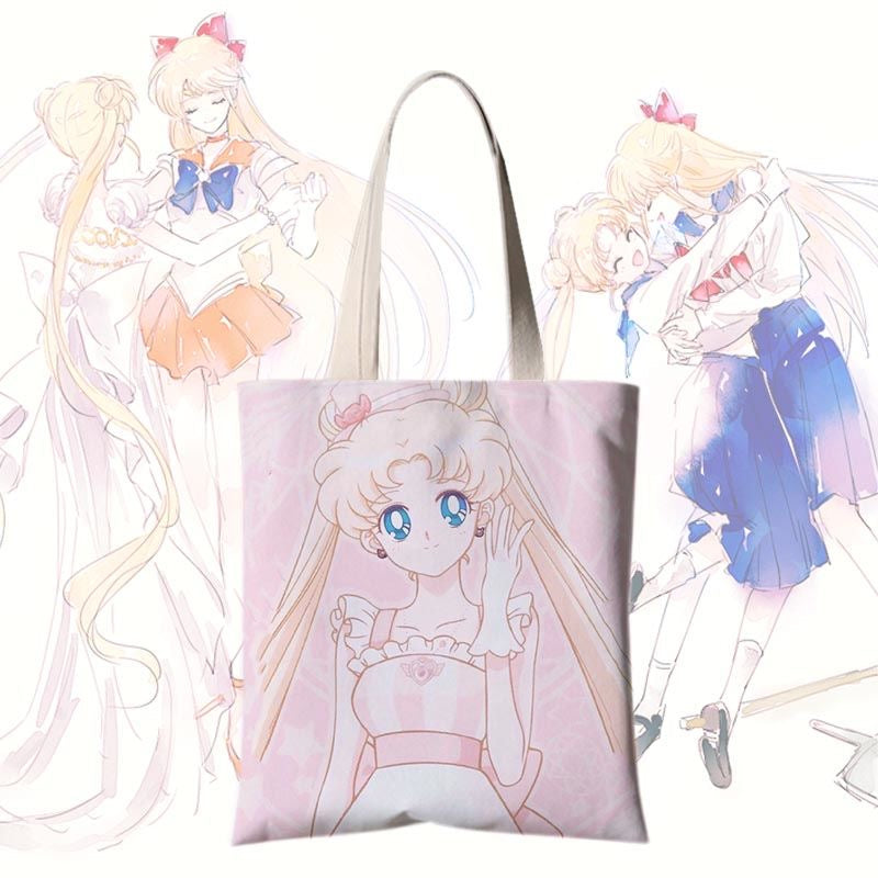 Treat Yourself!-No.92【Cartoon Tote bag】